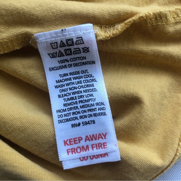 Cynthia Rowley Girls Size M (7-8) Yellow Long Sleeves Shirt Crisscross Back Top - Picture 4 of 15